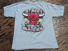 Vtg Chicago Bulls Original Street Bullies 1996 SHIRT (2XL) Gemrock XXL Rare