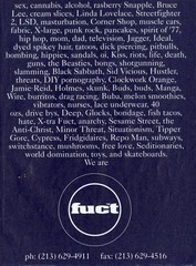 Fuct ” I Fuct The Supreme Court ” XL T Shirt