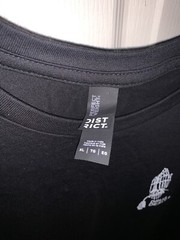District Clothing 100% Cotton The Plug Black Graphic T-Shirt Mens XL Extra Large