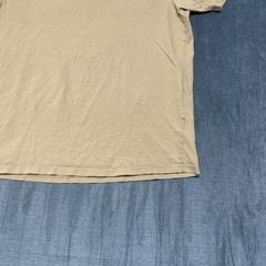 Puma Better Essentials T-Shirt Mens 2XL Beige Spell Out Graphic Everyday Wear