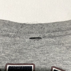 Vintage AND1 Shirt Mens Large Gray Basketball Long Sleeve 2 Sided Distressed 90s