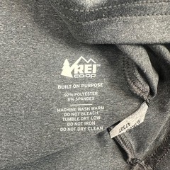 REI Co-op Shirt Mens Small Heathered Grey Performance Active Hiking Stretch EUC