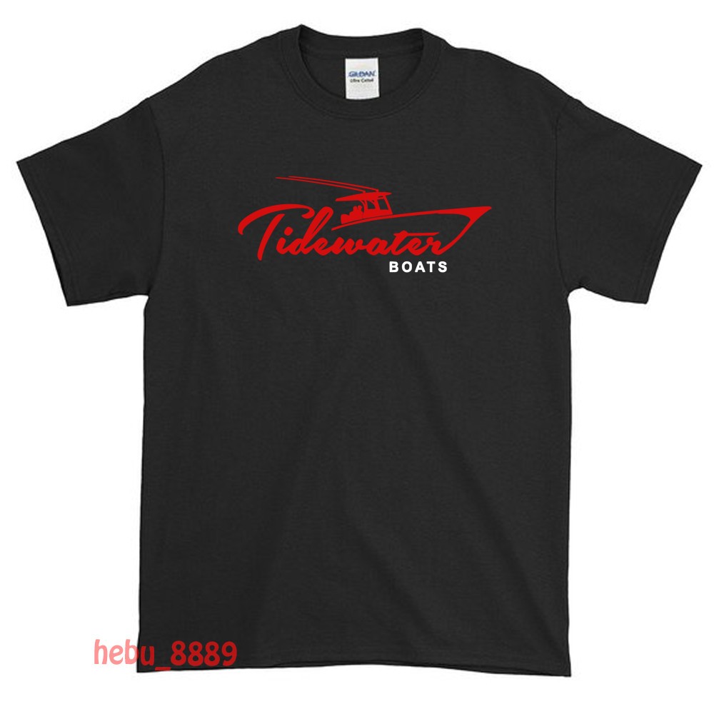 Tidewater Boats Fishing Outdoor Sports Logo Unisex T shirt Funny Size S to XXL