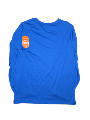 Royal Blue Long Sleeve Kid Tough Tee XXL
