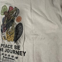 Salehe Bembury x New Balance Long Sleeve Shirt Large Tan Mens Peace Be Journey