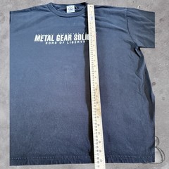 Vtg Metal Gear Solid 2 Shirt Large Video Game Sons Of Liberty Tee 2001 Promo