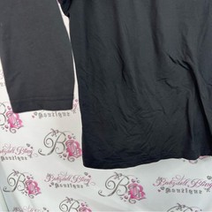 Callaway shirt turtleneck logo white front Men’s Long Sleeve Black Tee