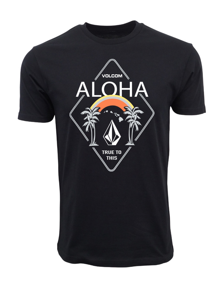 VOLCOM MENS PREMIUM TRUE TO THIS HAWAII T SHIRT