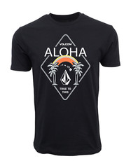 VOLCOM MENS PREMIUM TRUE TO THIS HAWAII T SHIRT