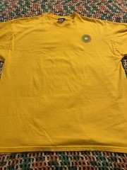 Vintage NHS Slime Ball Skateboards Yellow T Shirt Sz 2XL (25.5in W X 30in L) Y2K