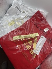 Set Of 2 Access Gold Label Tshirt Size 2XL