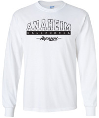 Anaheim California State T-Shirt Long Sleeve Graphic Tees Unisex apparel Design