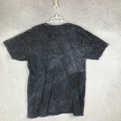 LRG Shirt Mens Large Black Tribal Mask Graphic Tee Tagless Cotton Acid Wash