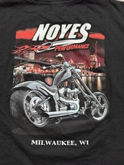 Wild Ride Sexy Girl Motorcycle Sleeveless Shirt Mens 2XL Noyes Performance 2005
