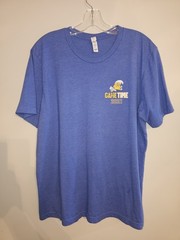 Tupelo High School 2021 Game Time Xl Mens Blue Double-sided Graphic Logo Tshirt