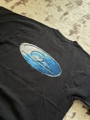Vintage Quiksilver Black Graphic T-Shirt Men’s Surf Skate Y2K Cotton Tee Large