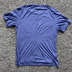 Nike Shirt Dri-Fit Yoga Mens XL Lapis Training Slim Fit DN4314-077 Activewear