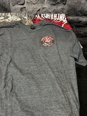 Lot of 6 Men’s T -Shirts with graphics L/XL Novelty/Bands/Jeep And More