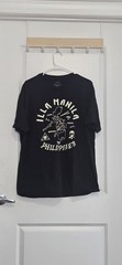 Illa Manilla PHILLIPINES FILIPINO Black Tshirt COTTON SIZE XL
