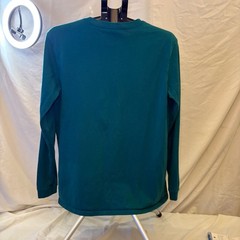 Carhartt Men’s Long Sleeve Logo Shirt Green Size M Loose Fit TK0231-W Workwear