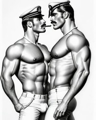 Gay Tees LGBT Pride Tom Of Finland Beefcake Hunk Southern Decadence Equality Tee