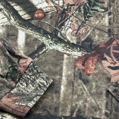 Mossy Oak Mens Size 2XL Break-Up Infinity Camo Brown Tree Leaf L/S T-Shirt 93846