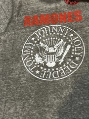 Ramones Presidential Seal Burnout T-Shirt Medium NWT Official