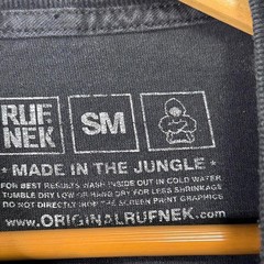 Ruf nek Wu tang clan Charlie Brown graphic t shirt black S