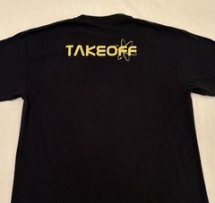Takeoff Migos The Last Rocket Tshirt Med Black SS Rare 2018 Atlanta Rap Hip Hop