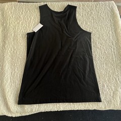 AC/DC Tank Top Shirt Stretch New Black High Voltage Mens Size Small Workout
