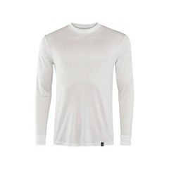 Terramar Men’s Thermasilk Jersey 1.0 Long Sleeve Crew S