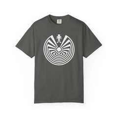 Man In The Maze T-Shirt | I’itoi Native American Symbol Comfort Colors Tee