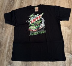 Mtn Dew Tee Luv Black Short Sleeve XXXL Tee Shirt T-Shirt Mens