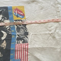 Rolling Stones Steel Wheels 1989 Shea Stadium Concert T Shirt Single Stitch USA