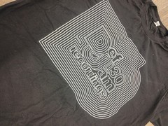 Vintage 00s Def Jam Recordings Black Optical Illusion Tee Size XL