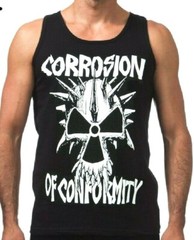 CORROSION OF CONFORMITY PUNK ROCK Band Black Tank Top