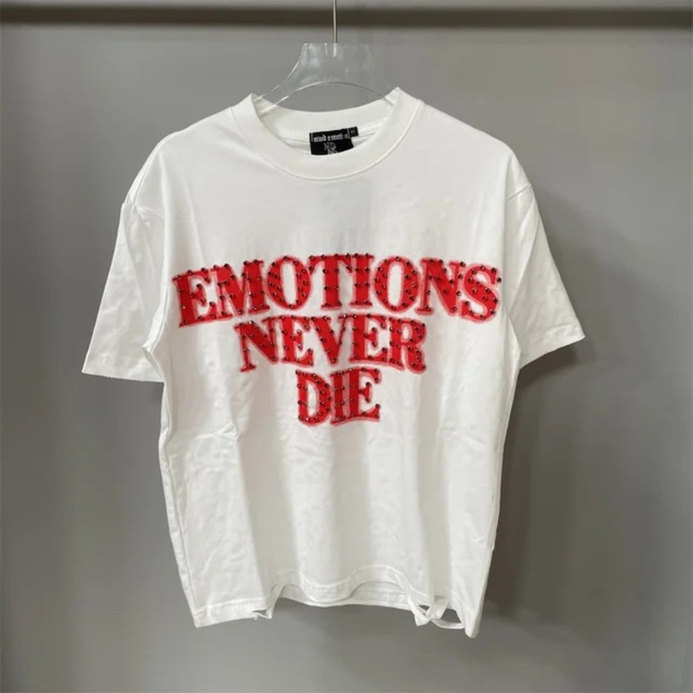 Mixed Emotion T-shirt Red/Blue/Black/White Size S/M/L/XL