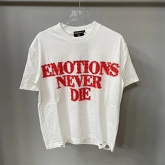 Mixed Emotion T-shirt Red/Blue/Black/White Size S/M/L/XL