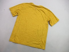 REI Shirt Mens Small Short Sleeve Crew Neck Lightweight Casual Outdoors Yellow