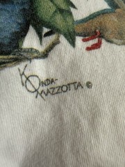 Vtg 80s Birds Of The Tropics Faded Shirt Large Single Stitch Art Grunge 90’s