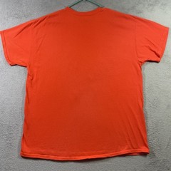 Birdland Surf Ocean City Shirt Adult XL Orange Graphic Tee Short Sleeve READ