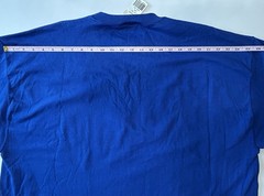NOS Vintage 90s PLUMA Heavyweight 100% Cotton Blue Long Sleeve T Shirt XXL USA
