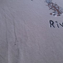 Vtg Mark Twain Shirt Riverboat Hannibal Missouri River Rat Ringer XL Distressed