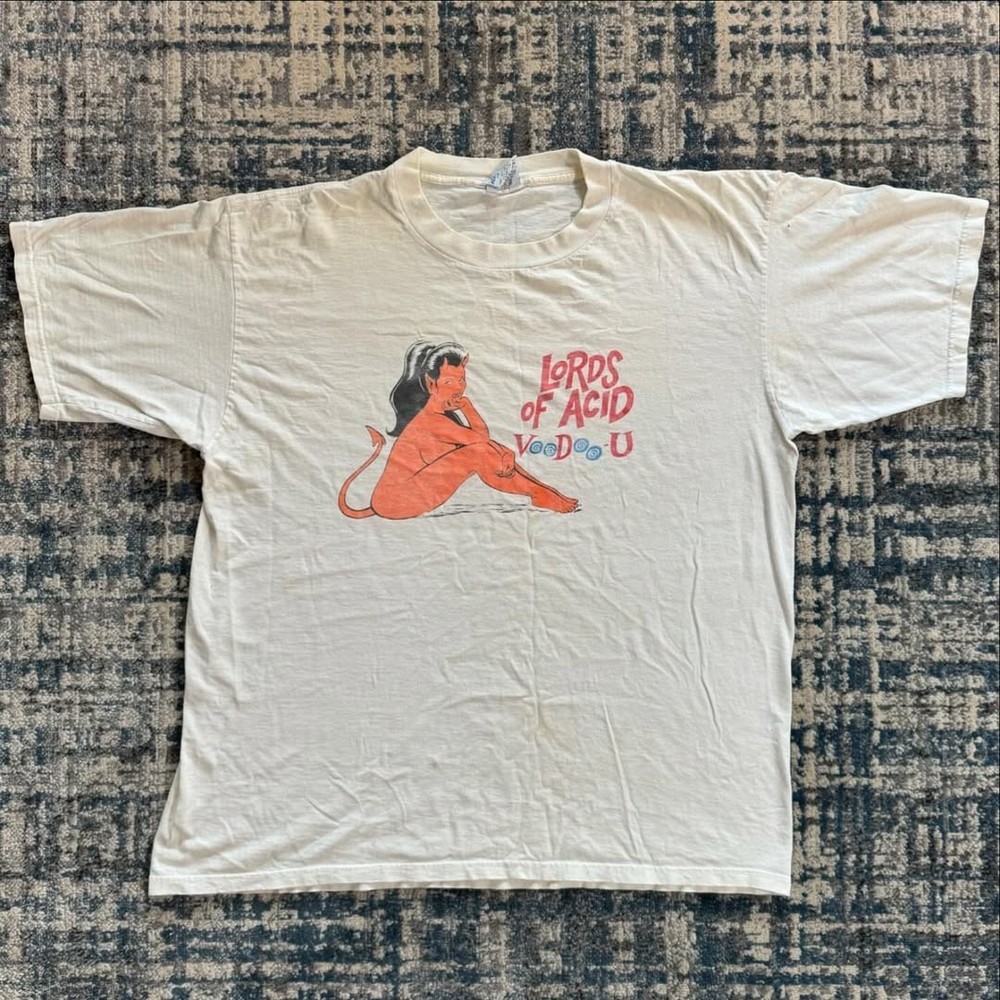 1994 LORDS OF ACID VOODOO U Vintage T-Shirt Reprint