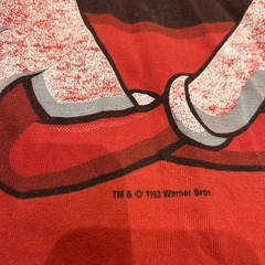 Vintage Marvin The Martian Shirt Mens Medium Red 1993