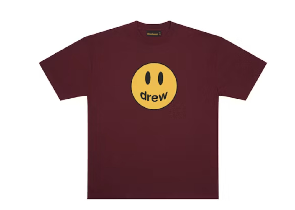 Drew House mascot ss tee burgundy Size XXS/XS/S/M/L/XL/XXL