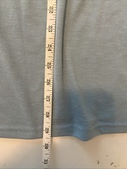 Athletic Works mens Aqua Heather Crew Tee T Shirt 3xL NWT