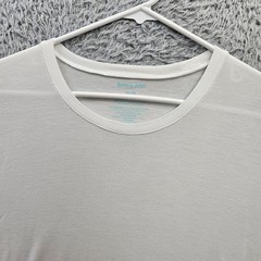 Tommy John Second Skin T Shirt Men XL White Stretch Base Layer Tee No Stains