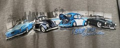 Newport Blue Volkswagen Beetle Mens T Shirt M Gray I Dub Thee Bad Boys Y2K 2017