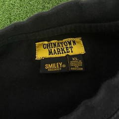 Chinatown Market x Smiley Originals Mens Black Screen Print Graphic Tee Shirt XL